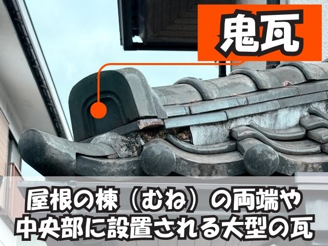 鬼瓦(おにがわら)とは？